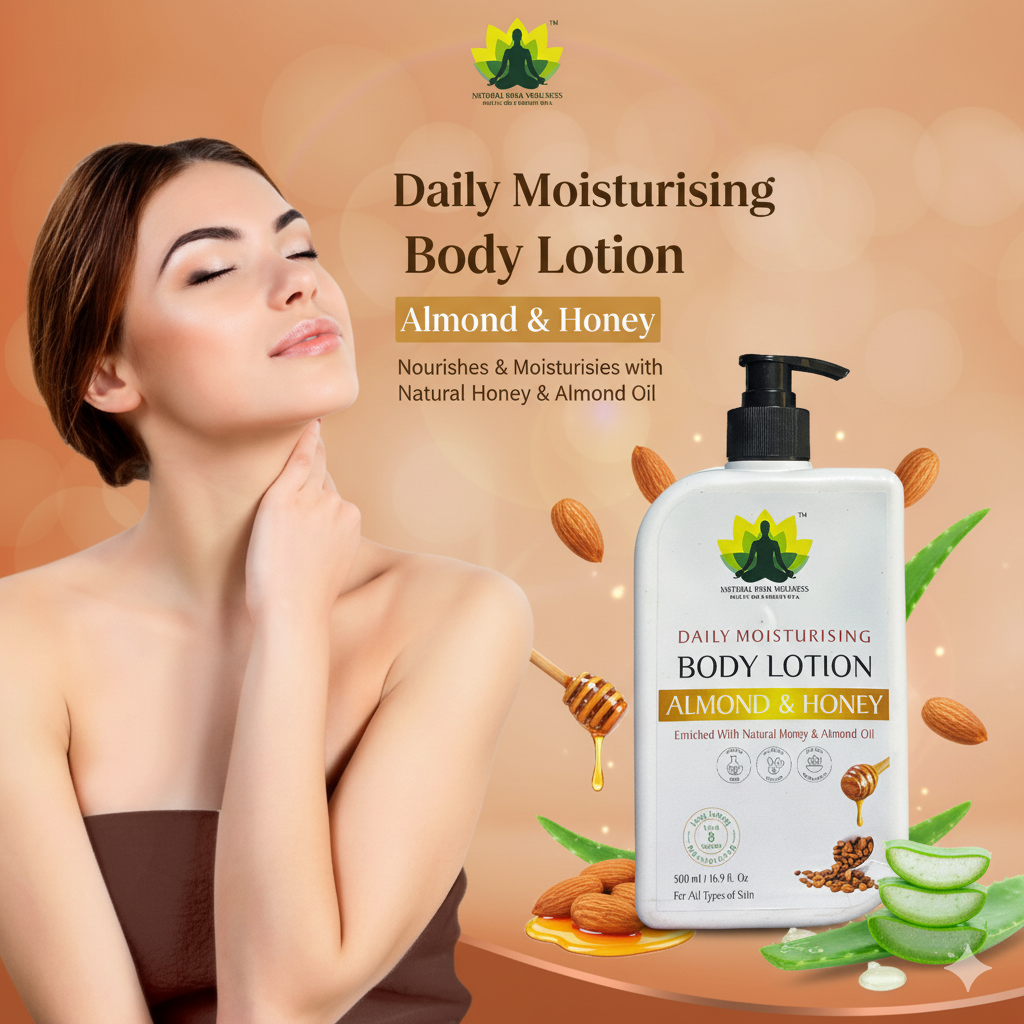 NATURAL BODY LOTION - 500 ML