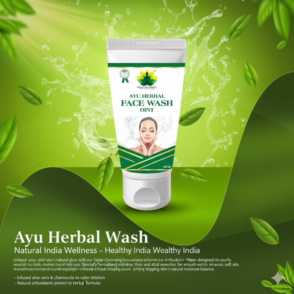 HERBAL FACE WASH OINT - 100 GM