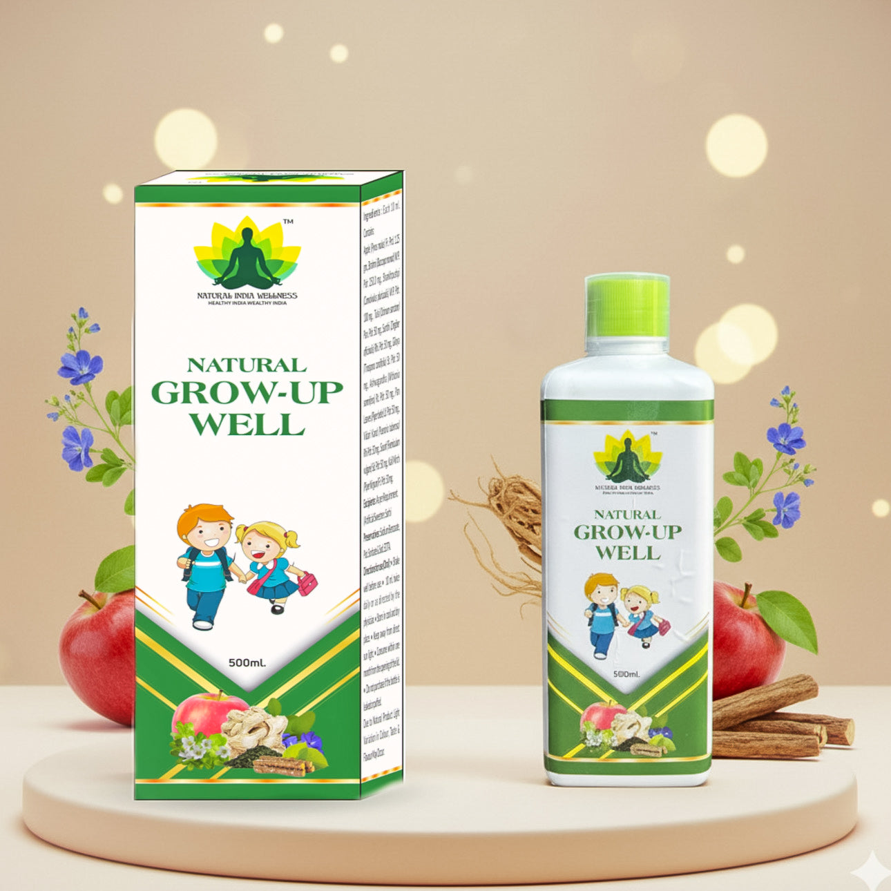 NATURAL GROW-UP WELL - 500 ML
