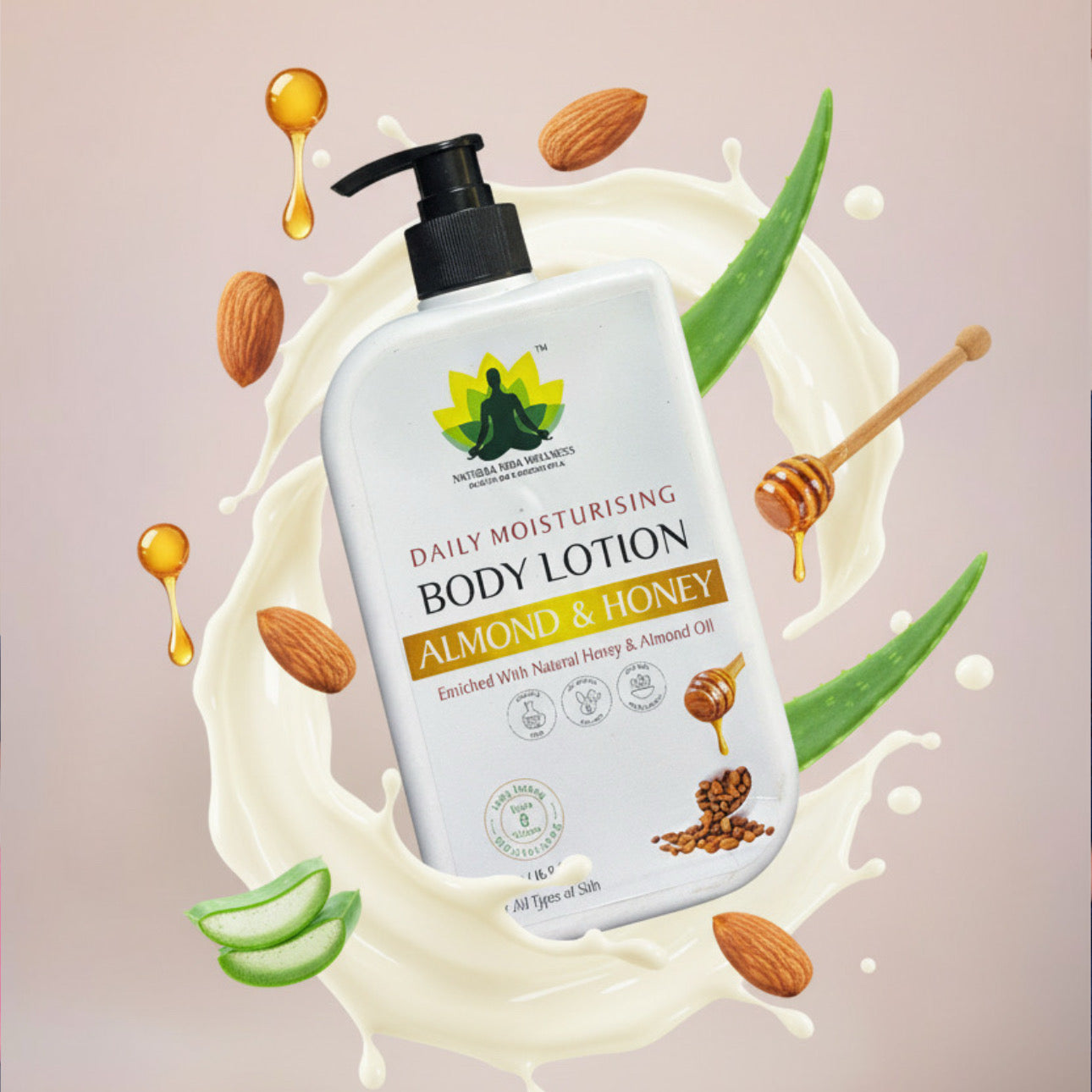 NATURAL BODY LOTION - 500 ML