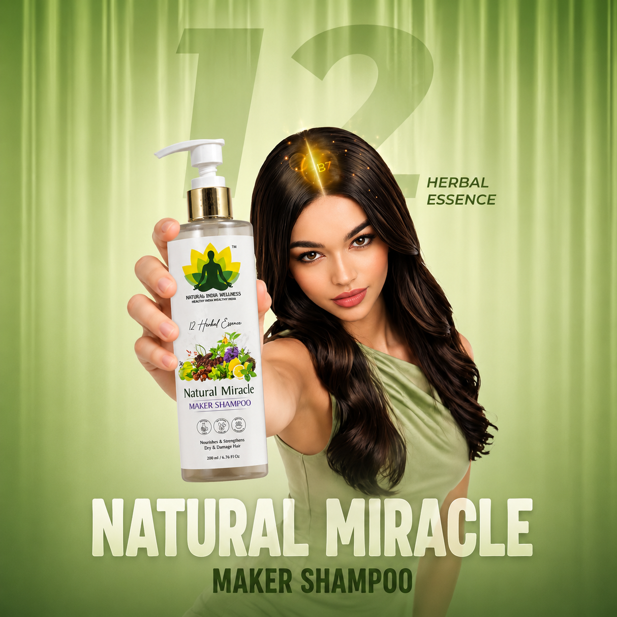 NATURAL MIRACLE MAKER SHAMPOO-200ML