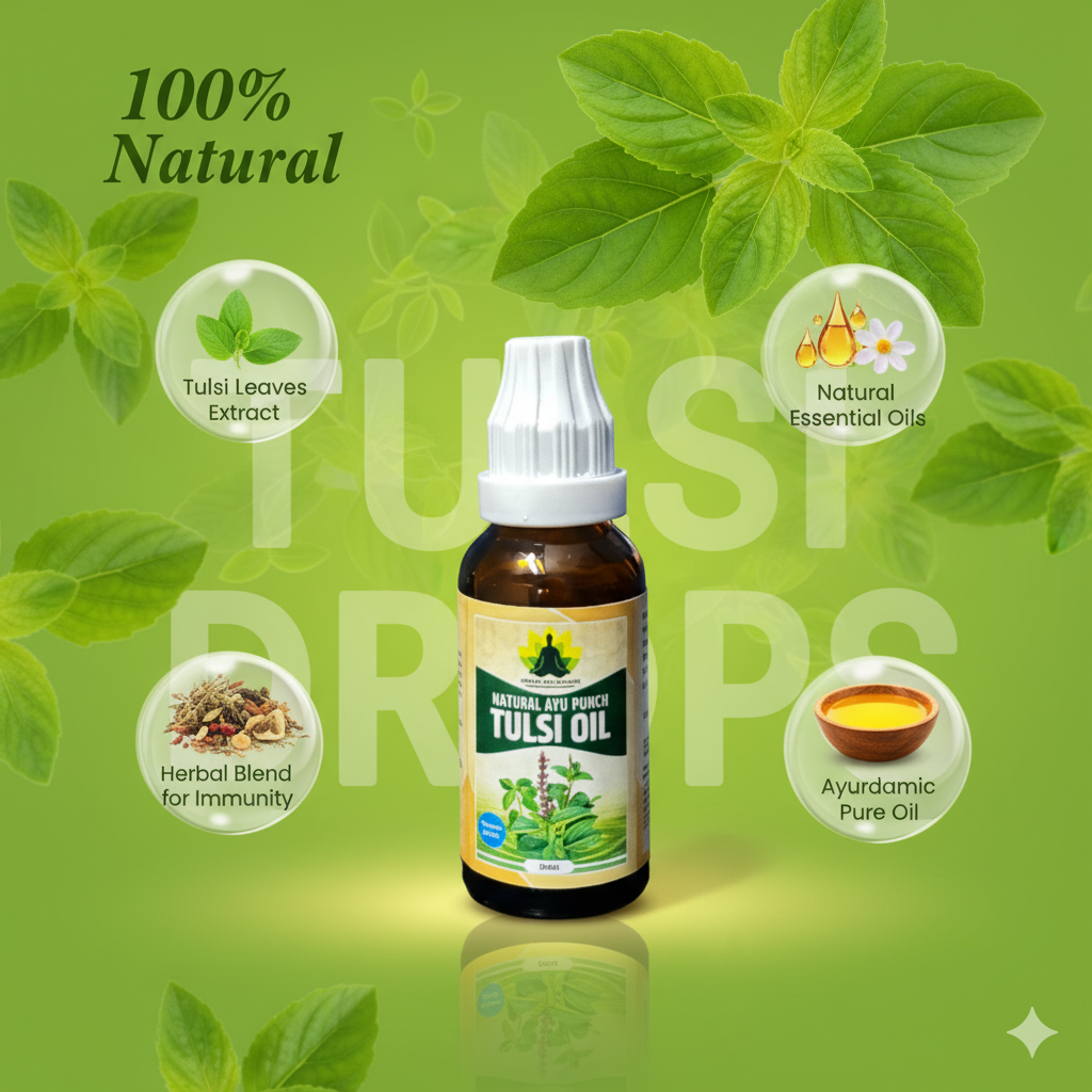 NATURAL PANCH TULSI DROP - 25 ML